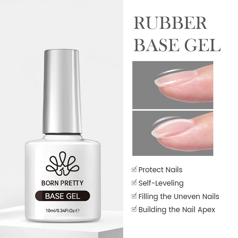 BORN PRETTY Super Top Coat and Base Gel Nail Polish