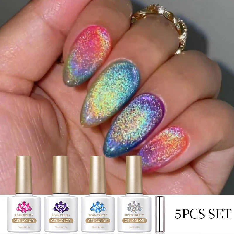 BORN PRETTY  Magnetic Gel Nail Polish Set