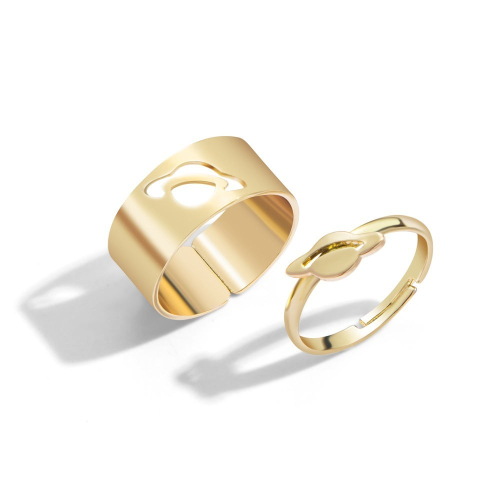 Butterfly Ring Set – Elegant & Edgy Punk Style