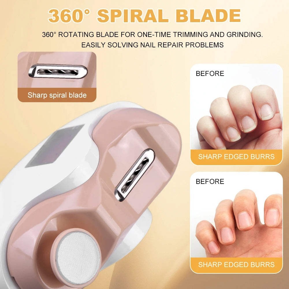 2 In 1 Electric Nail Clipper/Grinder